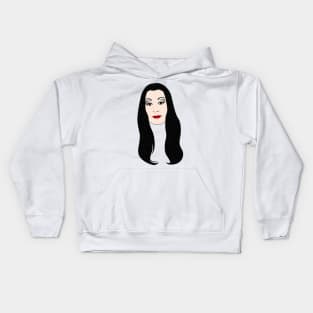 Morticia Addams Kids Hoodie